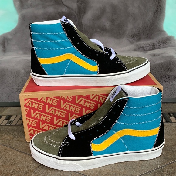 VANS SK8-HI ZIG ZAG MULTI/TRUE WHITE WMNS - Picture 3 of 14